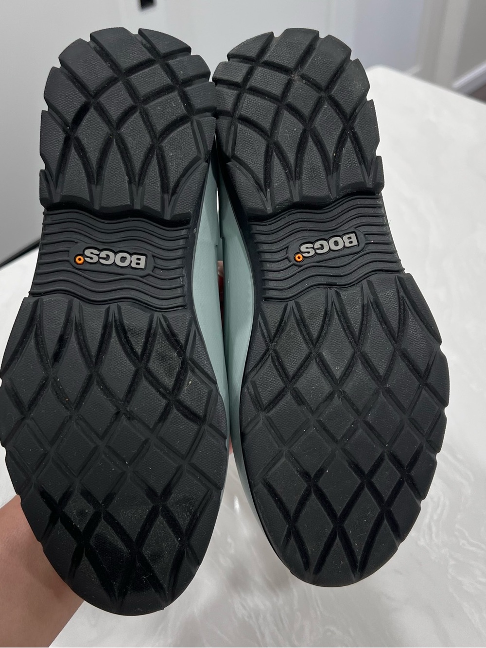 Bogs Amanda II Lace Up Rain Boots Jade Sage Green Lined Waterproof Womens Size 6 - Picture 10 of 16